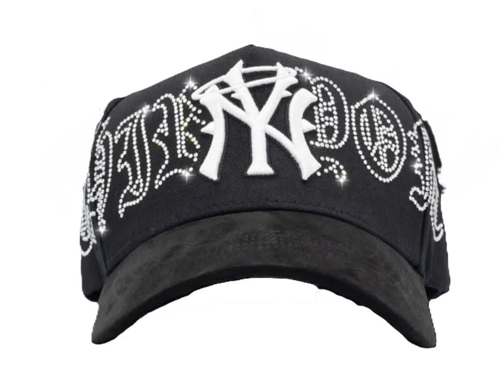 31 HATS NY CRYSTAL BLACK WHITE